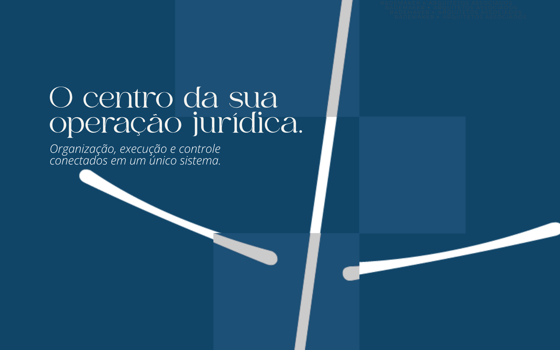 O centro da sua operação jurídica - Organização, execução e controle conectados em um único sistema